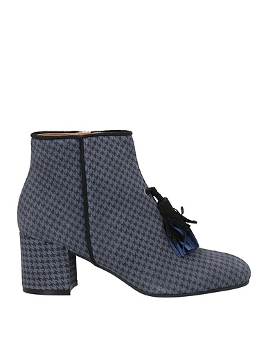 POLLINI Ankle boot Lead Textile fibers