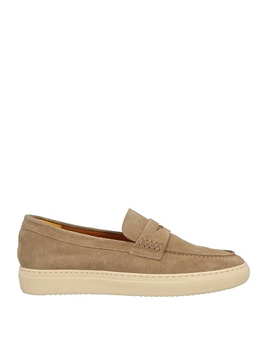 DOUCAL'S Loafers Beige Leather