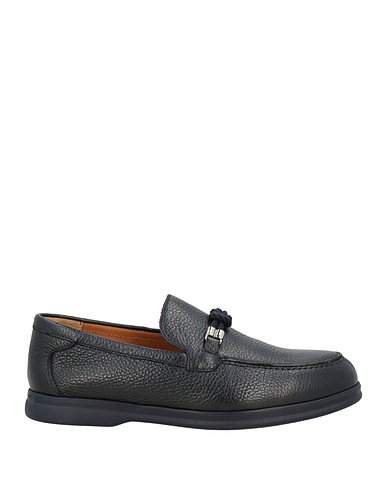 DOUCAL'S Loafers Black Leather