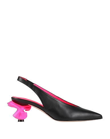 LE SILLA Pump NERO Leather