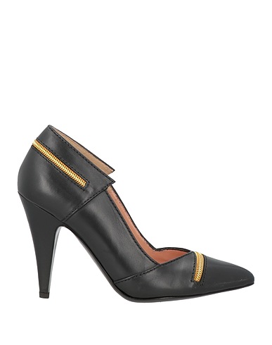 MOSCHINO Pump Black Calfskin