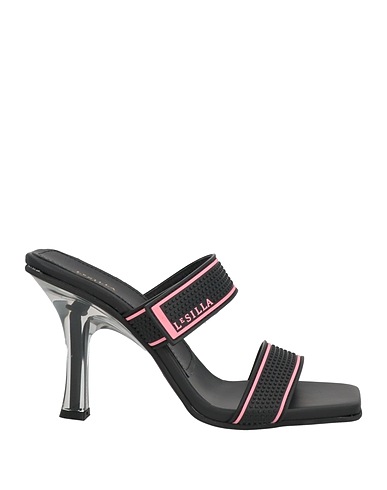 LE SILLA Sandals Black Rubber