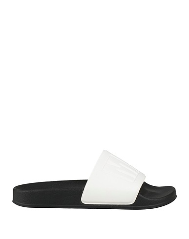 MSGM Sandals White Rubber