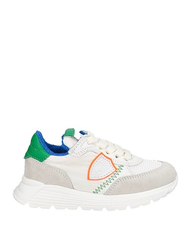 PHILIPPE MODEL Sneakers JUNIOR Bianco 34% Pelle di vitello, 22% Pelle di pecora, 21% Poliestere, 18% Poliammide, 5% Fibre tessili