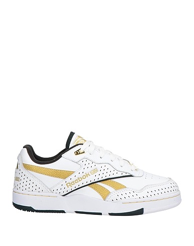 REEBOK Sneakers X VICTOR SOLOMON White Leather, Textile fibers