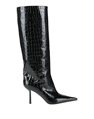 LE SILLA Boots Black Textile fibers