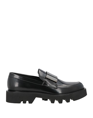 SERGIO ROSSI Mocassino Nero Pelle