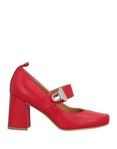 LOVE MOSCHINO Pump Red Leather