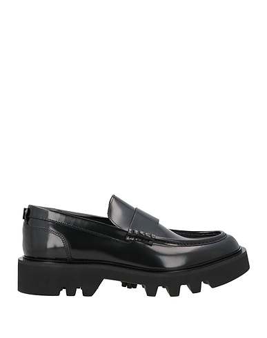 SERGIO ROSSI Loafers Black Calfskin