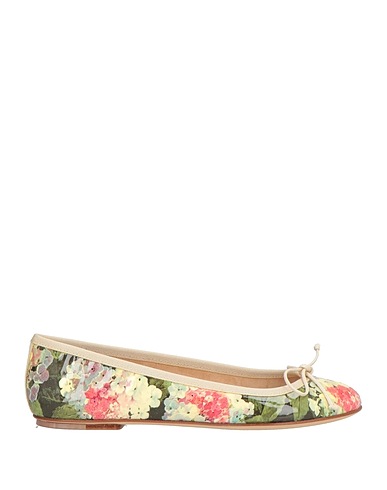 DOLCE&GABBANA Ballet flats Beige Leather