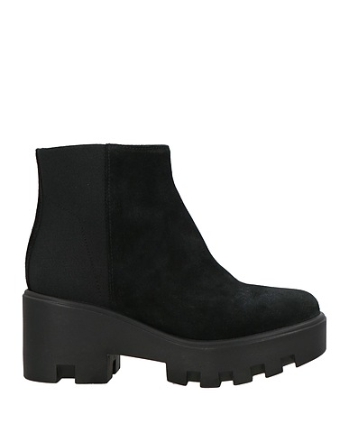 POLLINI Stivaletti Nero Pelle