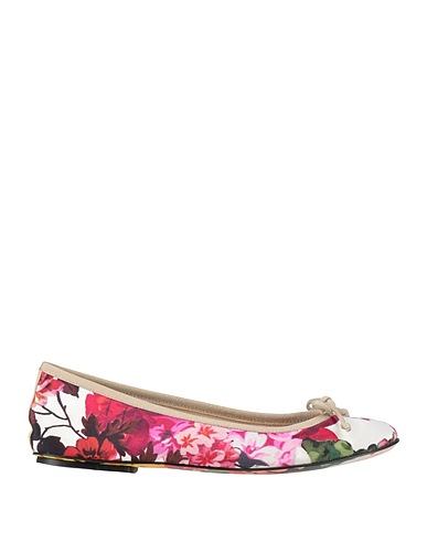 DOLCE&GABBANA Ballet flats Ivory Textile fibers