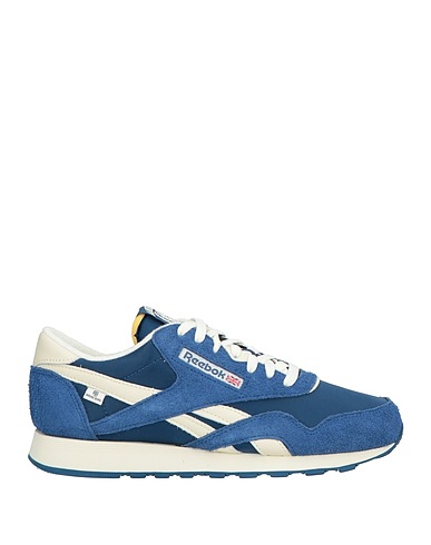 REEBOK Sneakers X ANINE BING Slate blue Leather, Textile fibers