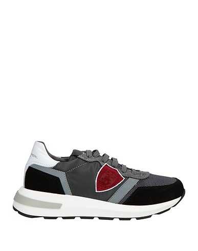 PHILIPPE MODEL Sneakers JUNIOR Nero Pelle, Fibre tessili