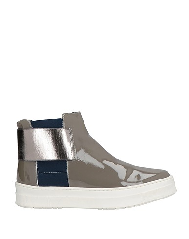 POLLINI Ankle boot Grey Leather
