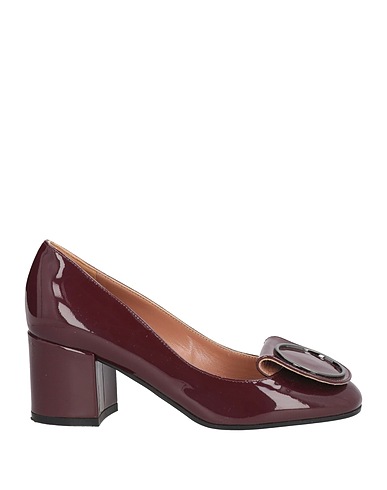 POLLINI Court Burgundy Leather