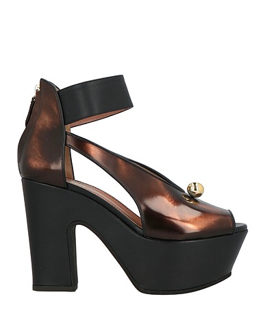 POLLINI Court Bronze Leather