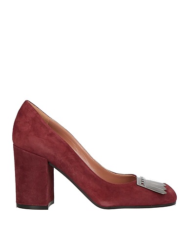 POLLINI Pump Burgundy Leather