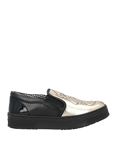 POLLINI Sneakers Platino Pelle