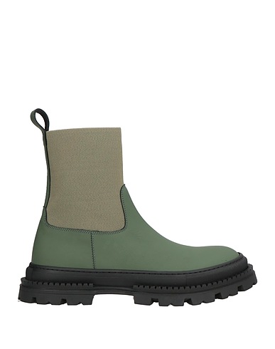 LARDINI Ankle boot Sage green Leather