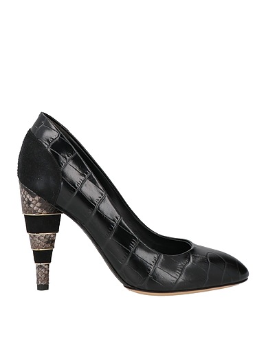 FERRAGAMO Pump Black Leather