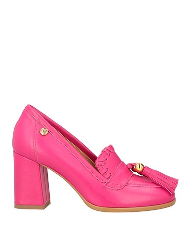 LOVE MOSCHINO Mocassino Magenta Pelle