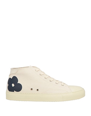 LARDINI Sneakers Ivory Textile fibers
