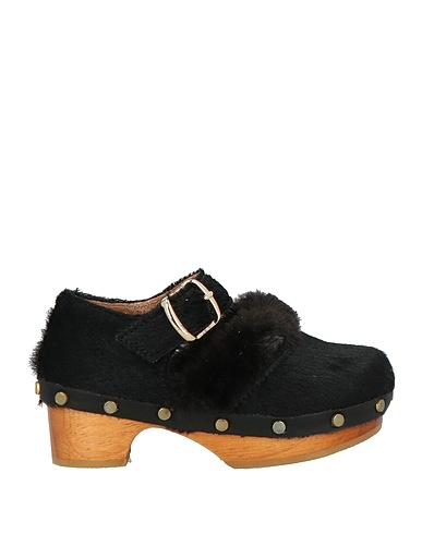 PAPANATAS by ELI Sandals Black Leather