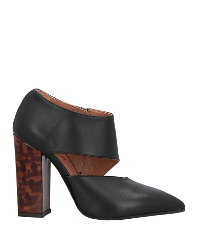 STUDIO POLLINI Ankle boot Black Leather