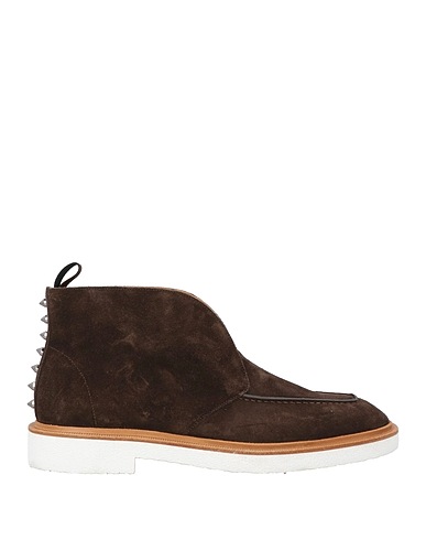 CHRISTIAN LOUBOUTIN Ankle boot Dark brown Leather