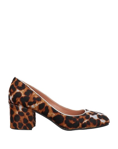 POLLINI Court Brown Leather