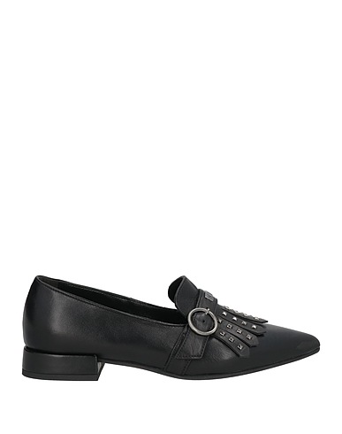 CAFèNOIR Loafers Black Leather