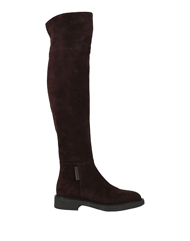 GIANVITO ROSSI Boots Dark brown Leather