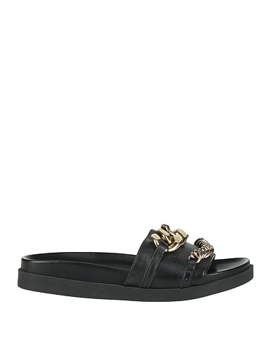 MJUS Sandals Black Leather