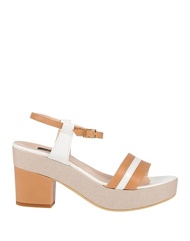 TWIGGY Sandali Cammello Pelle