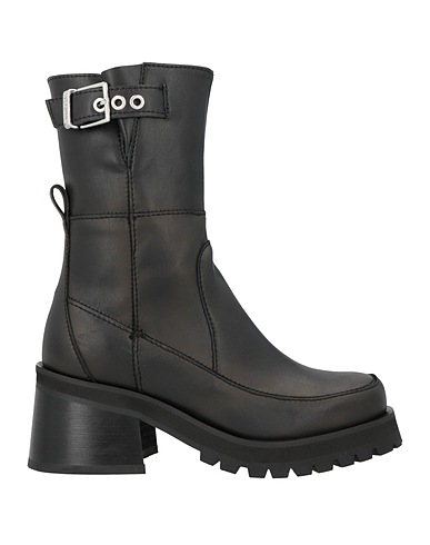 GANNI Ankle boot Black Synthetisches Material