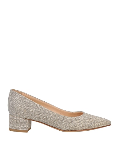 TWIGGY Pump Platinum Textile fibers