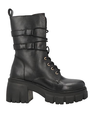 PREGUNTA Ankle boot Black Leather