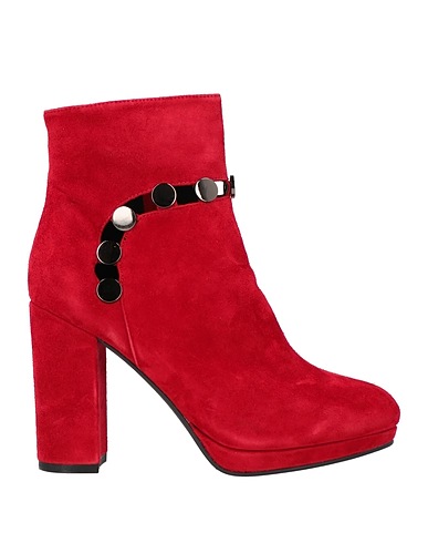 CAFèNOIR Ankle boot Red Leather