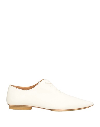 UMA WANG Laced shoes AVORIO Calfskin
