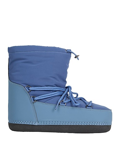 OVYÉ Stiefelette Blaugrau Gewebefasern