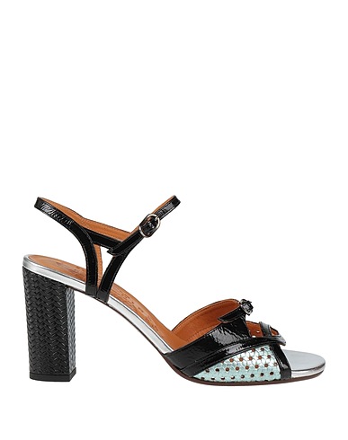CHIE MIHARA Sandals Black Leather