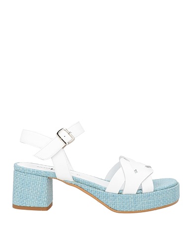 SILVIA ROSSINI Sandals White Leather