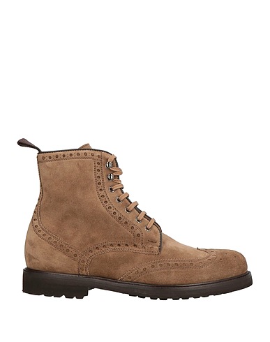 LO.WHITE Ankle boot Khaki Leather