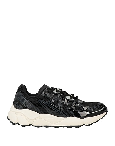 RUN OF Sneakers Black Textile fibres