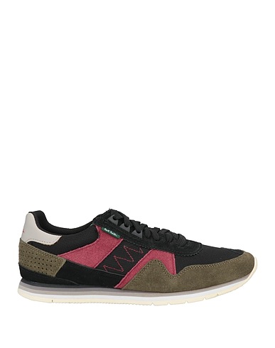 PS PAUL SMITH Sneakers Negro Fibras textiles, Cuero