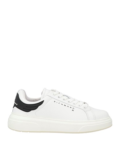 RICHMOND X Sneakers Weiß Leder, Gewebefasern