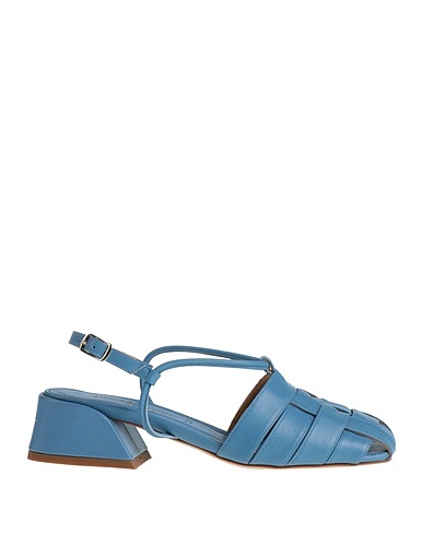 SILVIA ROSSINI Pump Light blue Leather