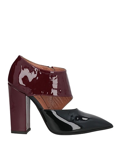 POLLINI Ankle boot Black Leather