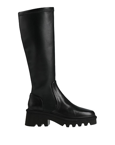 HOMERS Boots Black Leather